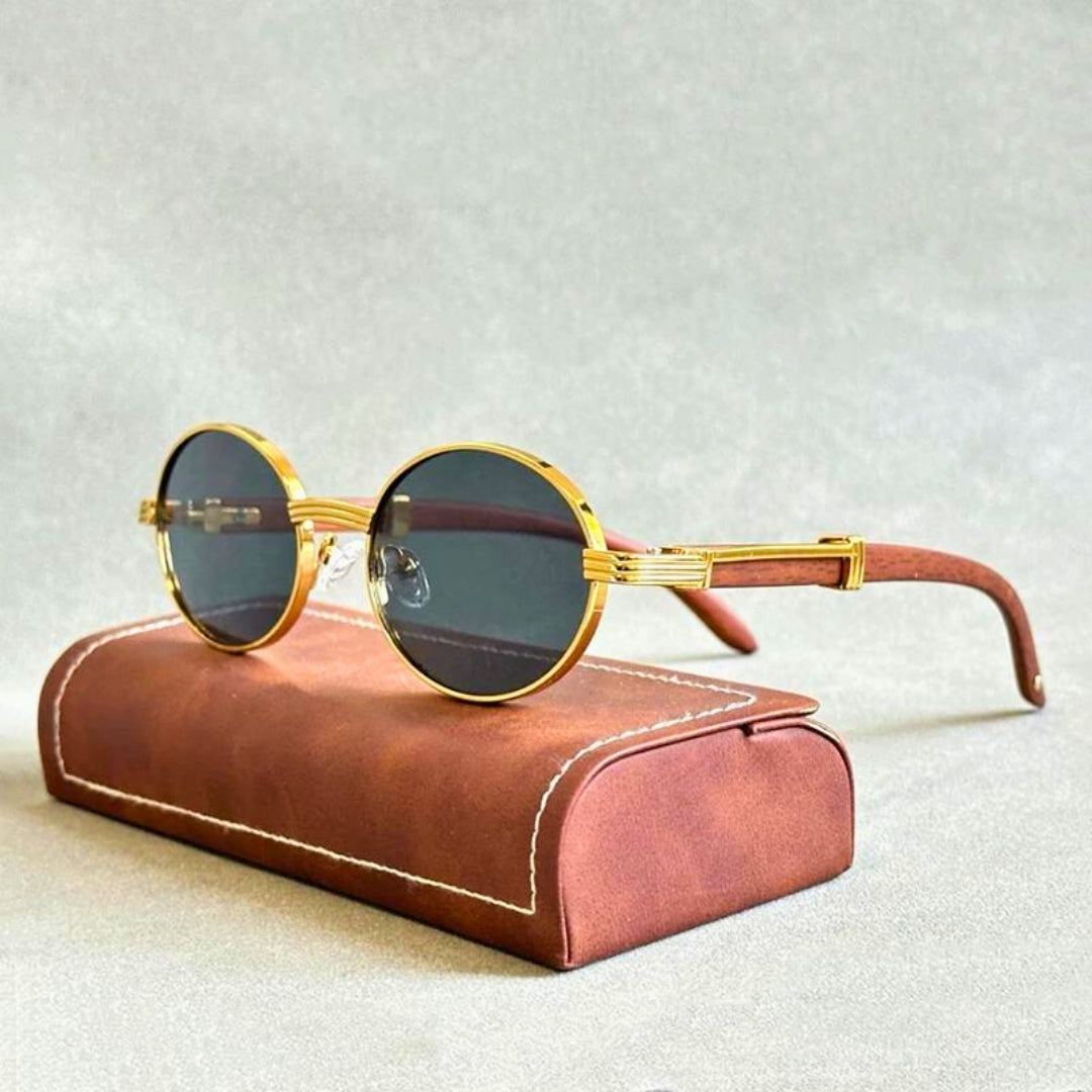 Men's Round UV400 Sunglasses | Gio