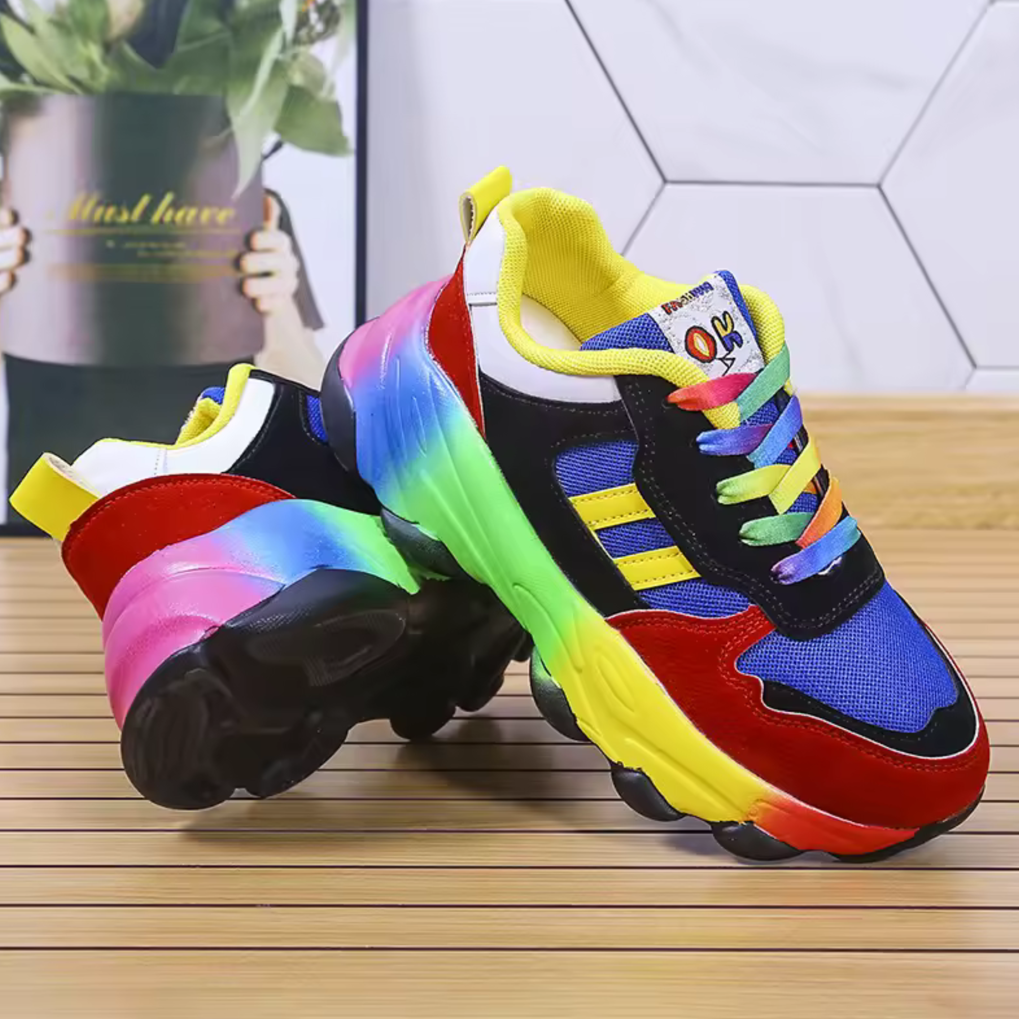 Women's Vibrant Orthopedic Sneakers | Valentina