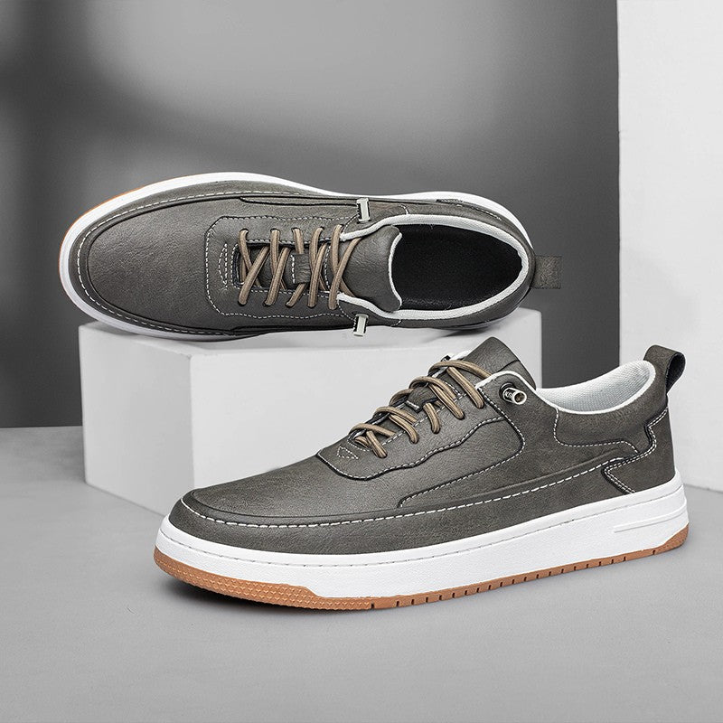 Men’s Leather Urban Sneakers | Caspian