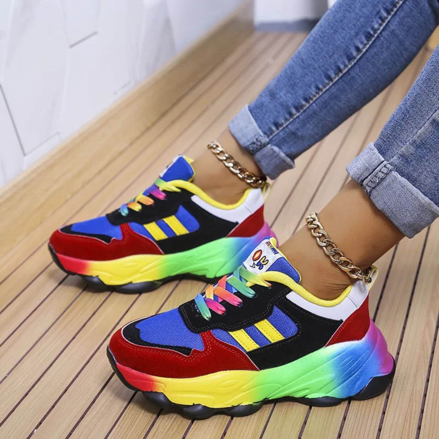 Women's Vibrant Orthopedic Sneakers | Valentina
