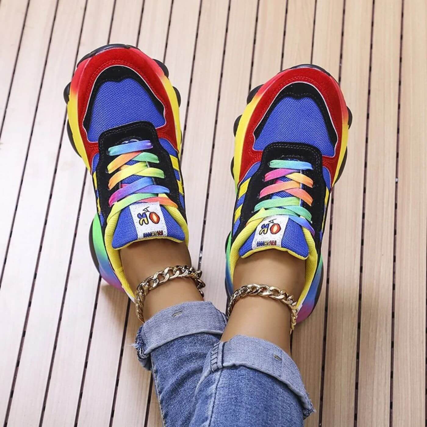Women's Vibrant Orthopedic Sneakers | Valentina