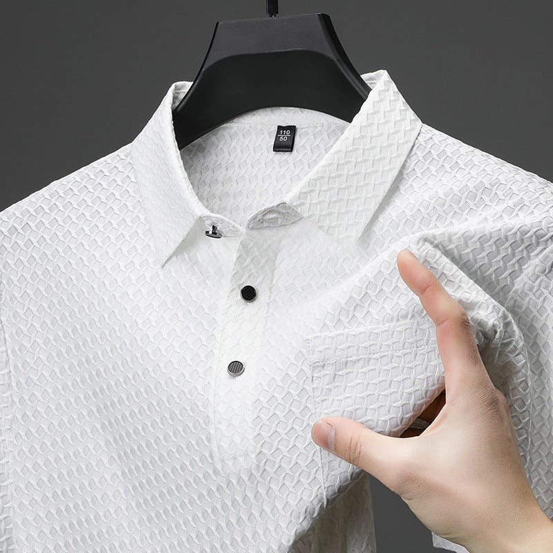 Men’s Textured Check Shirt | Cornelius