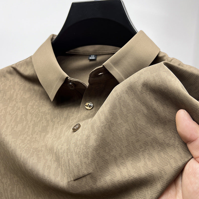 Men’s Silk Summer Polo Shirt | Roman