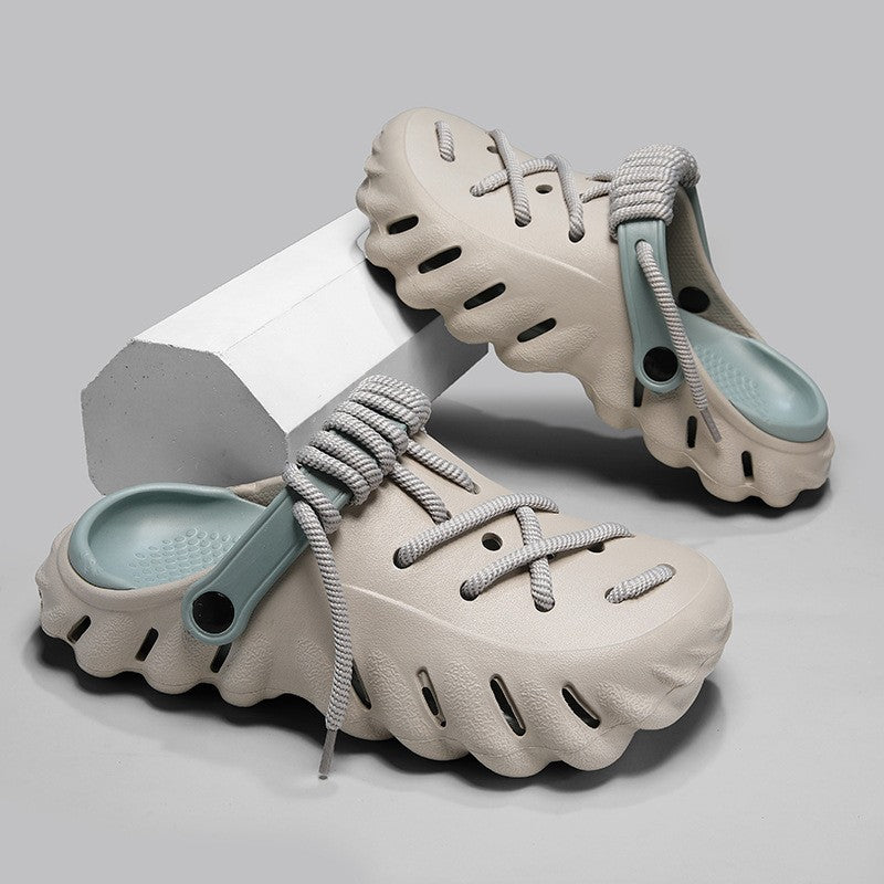 Men’s Lightweight Lace-Up Clogs | AirStride