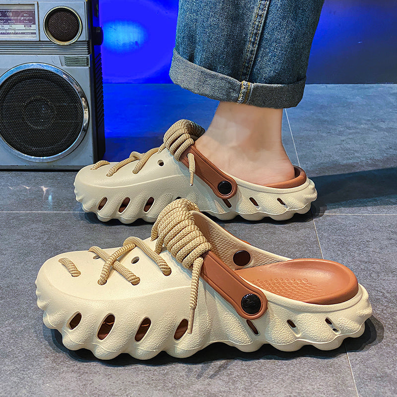 Men’s Lightweight Lace-Up Clogs | AirStride