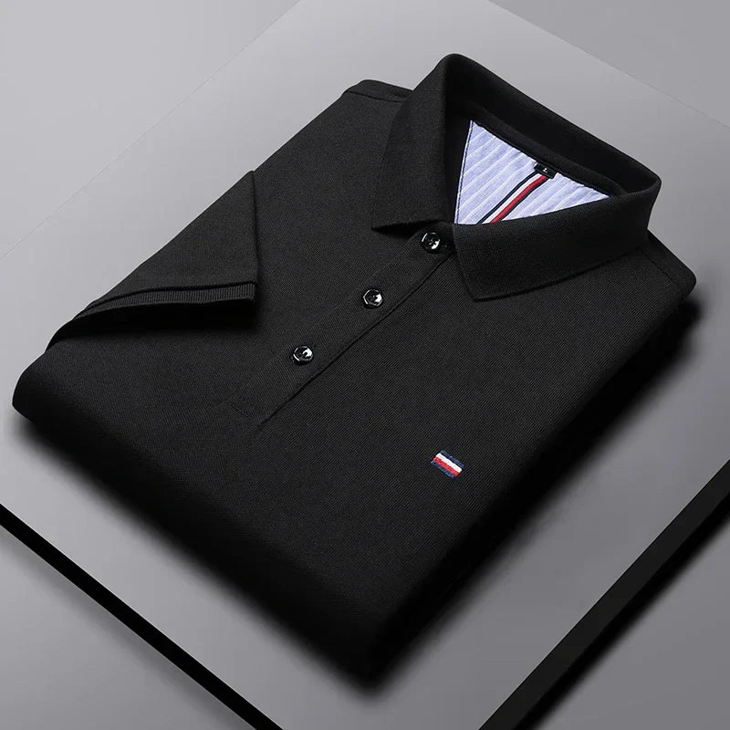Men’s Structured Polo Shirt | Evander