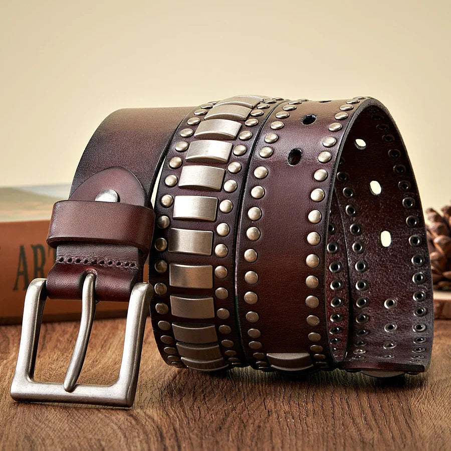 Men’s Western Leather Belt | Iron Ridge