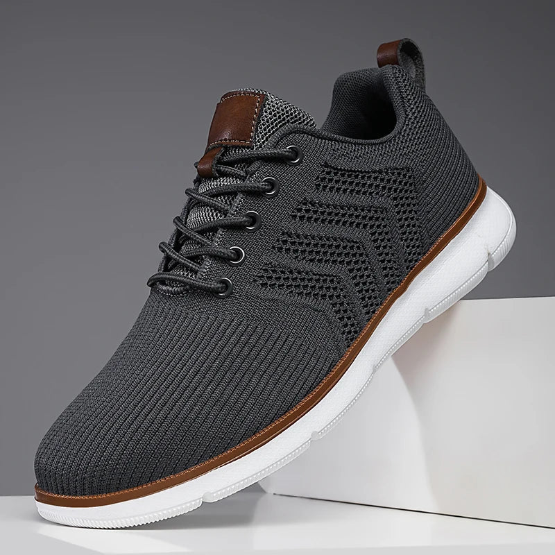 Men’s Knit Comfort Sneakers Breathable Design | Dorian