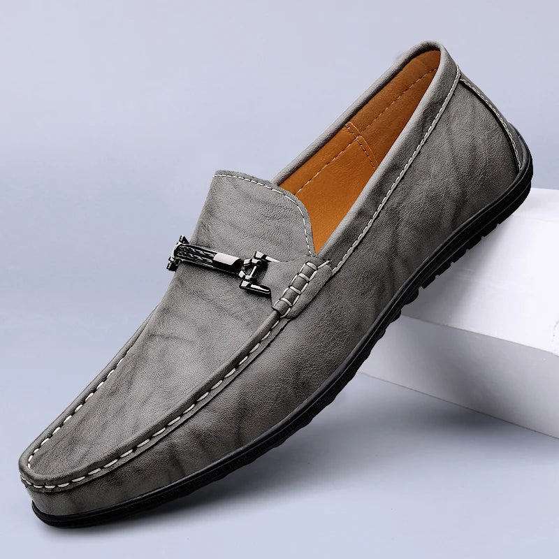 Men’s Smooth Leather Loafers | Preston