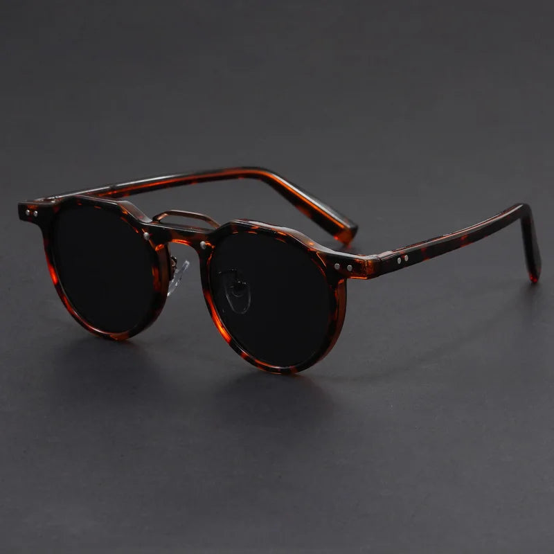 Men's Vintage Round Sunglasses | Rhodes