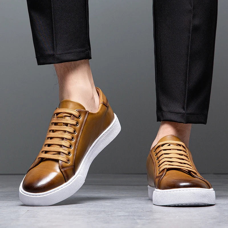 Men’s Premium Leather Sneakers | Magnus