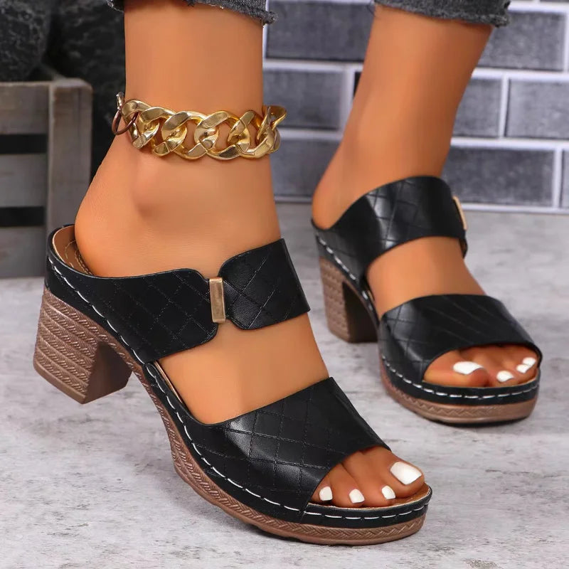 Women's Arch Support Heeled Sandals | Serena