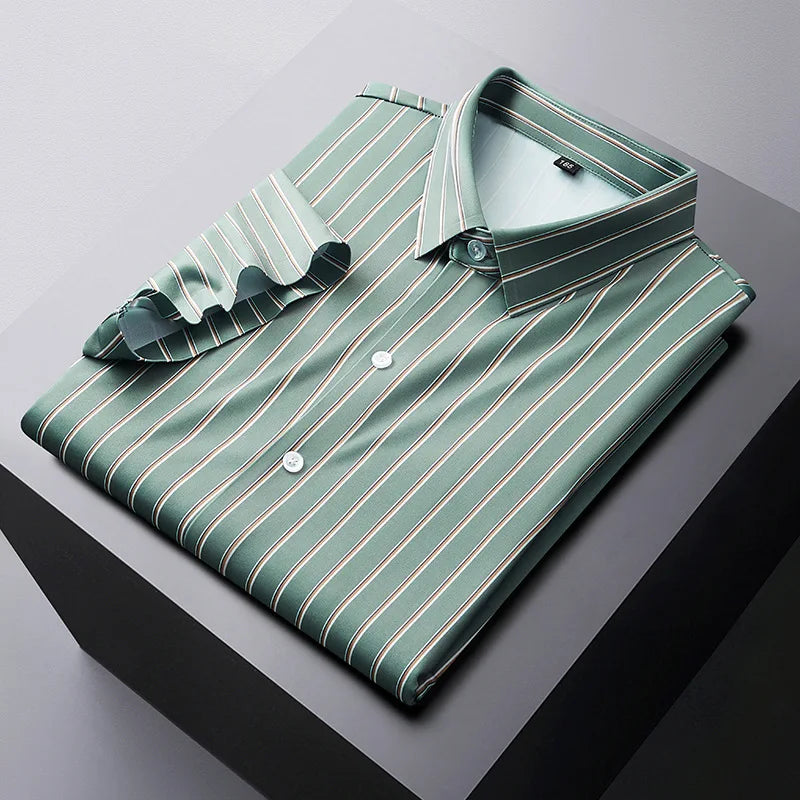 Men’s Vertical Stripe Shirt | Belmont