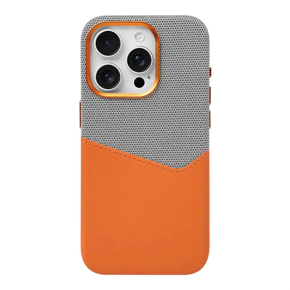 Leather-Look iPhone Case with Card Slot | Dario