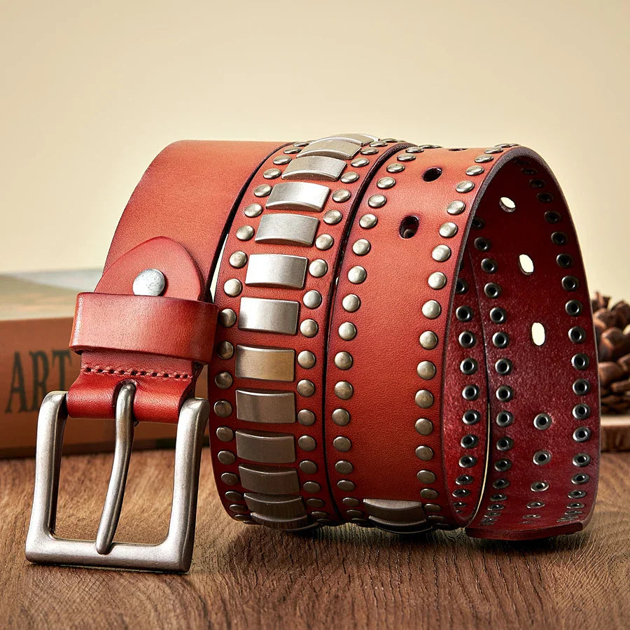 Men’s Western Leather Belt | Iron Ridge