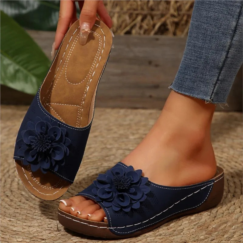 Women’s 3D Flower Summer Sandals | Nora