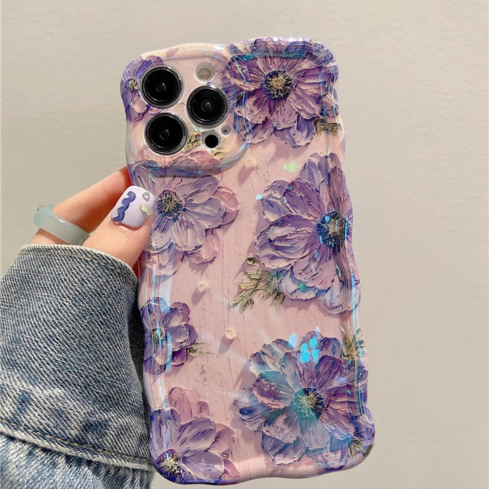 Floral Protective iPhone Case | Gloss Floral