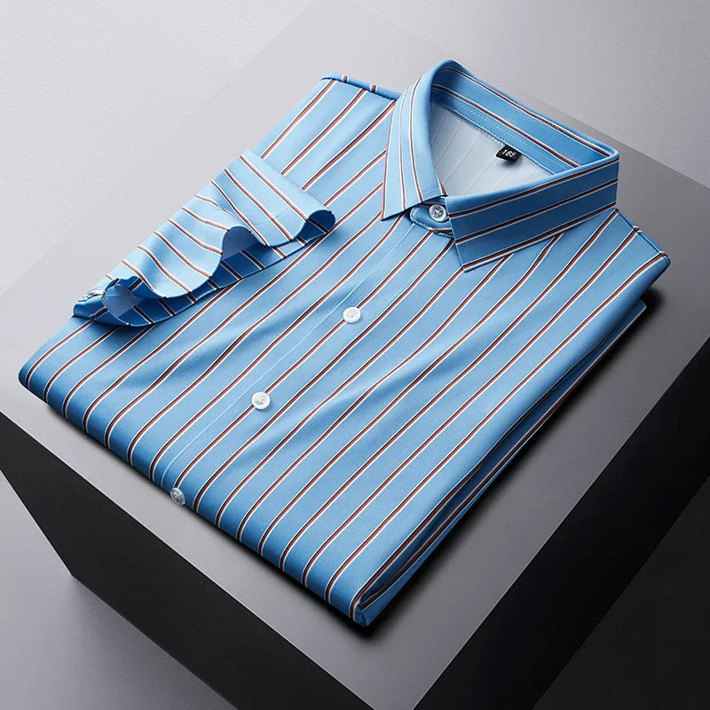 Men’s Vertical Stripe Shirt | Belmont
