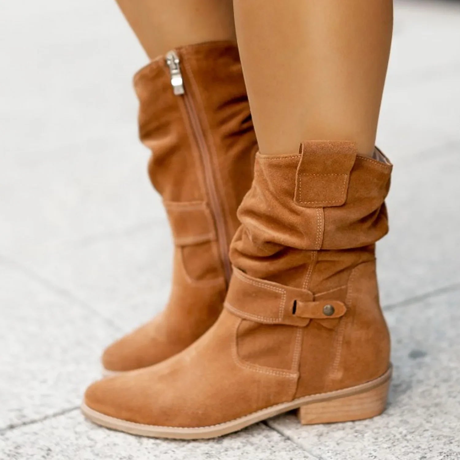 Women’s Suede Ankle Boots | Clara