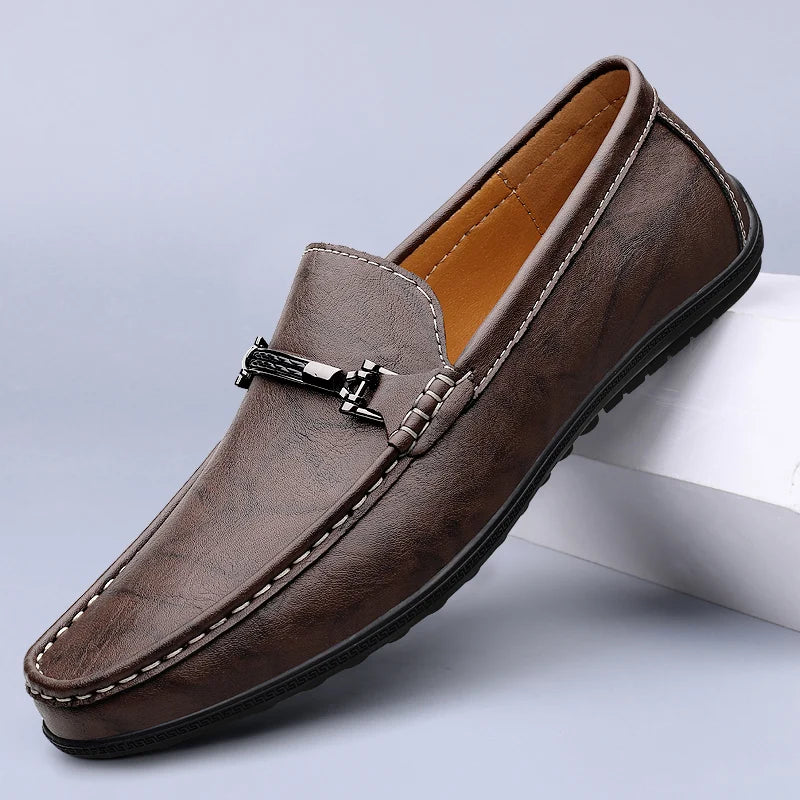 Men’s Smooth Leather Loafers | Preston