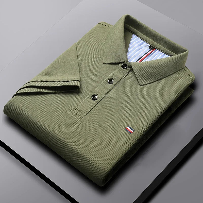 Men’s Structured Polo Shirt | Evander