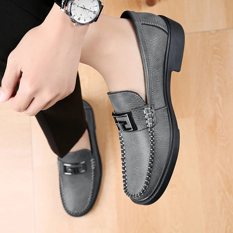 Men’s Genuine Leather Slip-On Loafers | Alistair