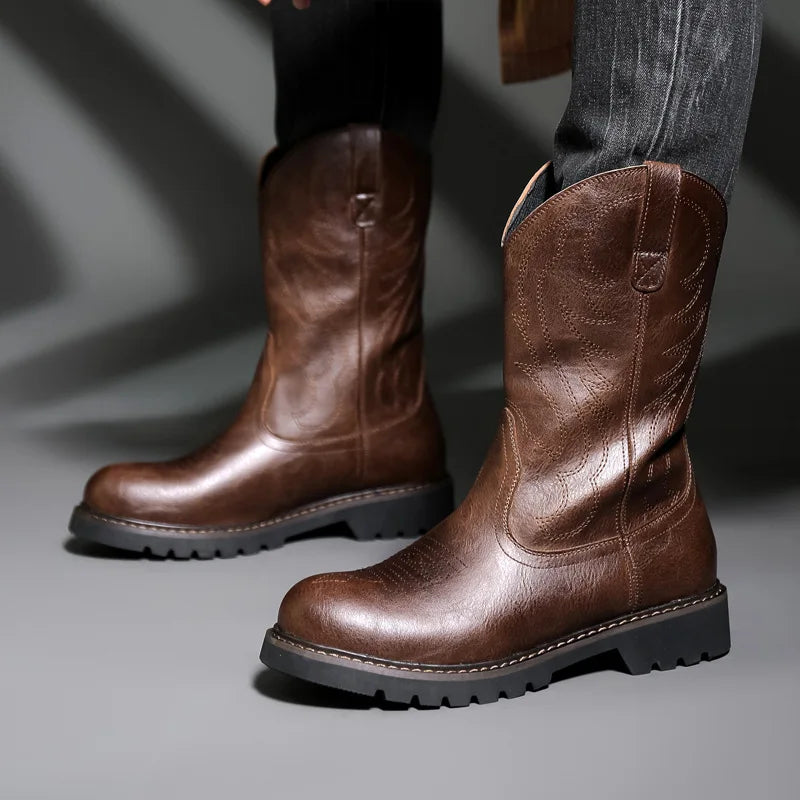 Men's Rugged Western Boots | Dawson