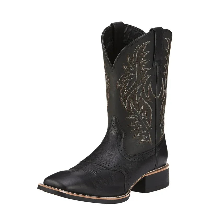 Men's Embroidered Cowboy Boots | Harrison