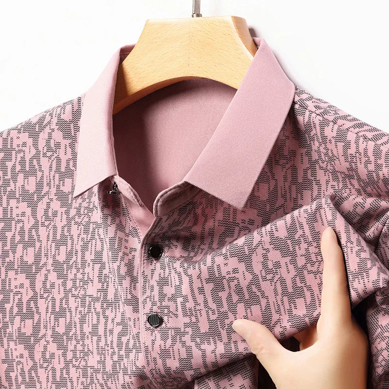 Men’s Pixel Weave Polo Shirt | Harrington