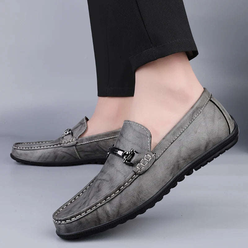 Men’s Smooth Leather Loafers | Preston