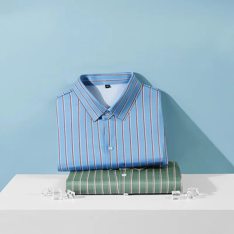 Men’s Vertical Stripe Shirt | Belmont
