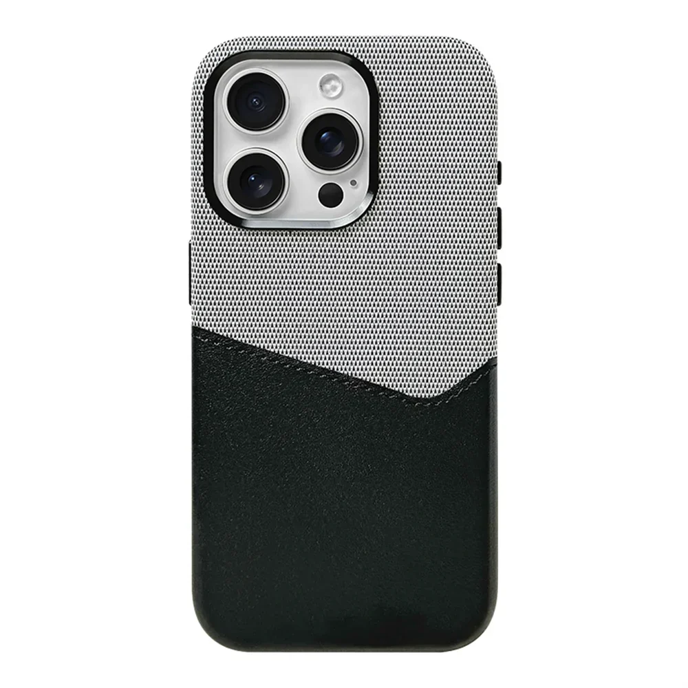 Leather-Look iPhone Case with Card Slot | Dario