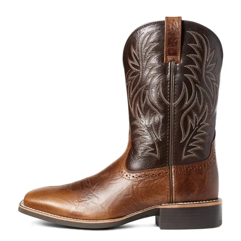 Men's Embroidered Cowboy Boots | Harrison