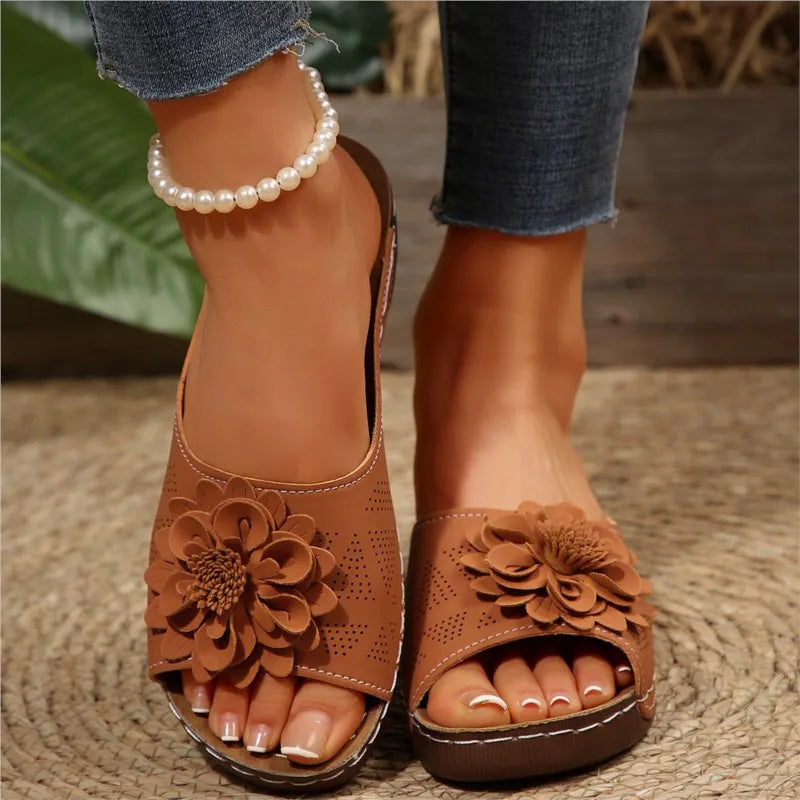 Women’s 3D Flower Summer Sandals | Nora