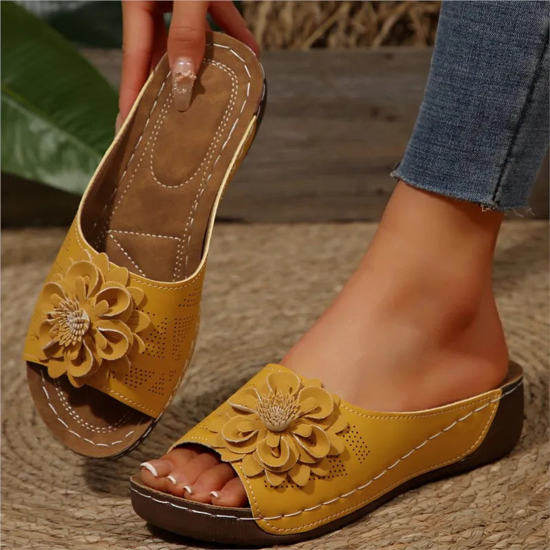 Women’s 3D Flower Summer Sandals | Nora