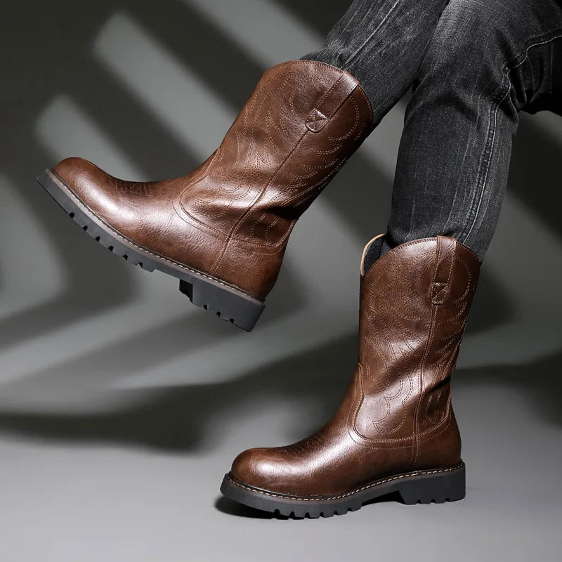 Men's Rugged Western Boots | Dawson