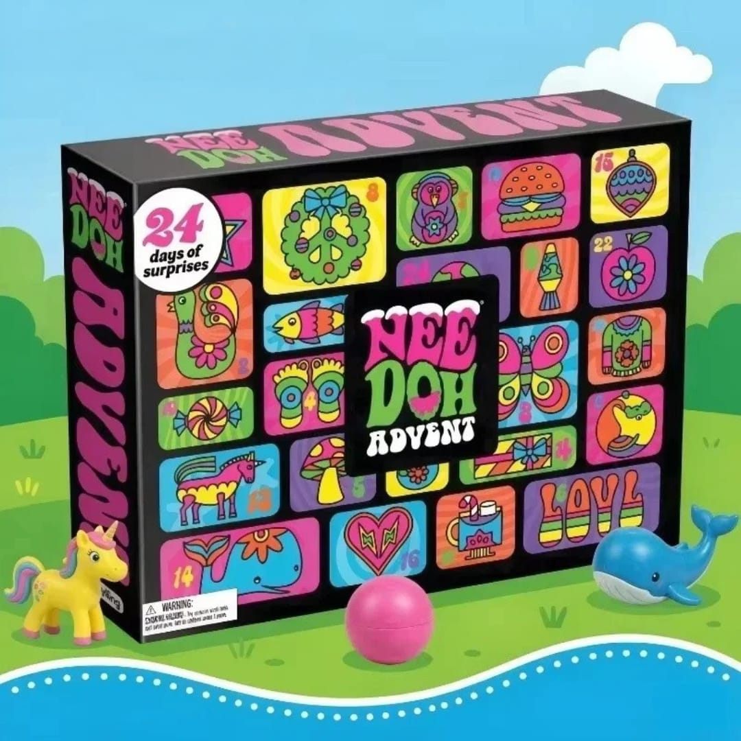 Squishy Toy Advent Calendar 2026 with 24 Squeeze Toy Surprises Christmas Countdown for Kids_2