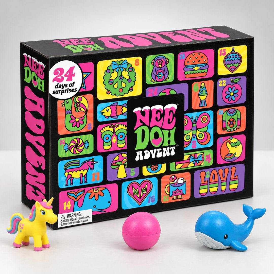 Squishy Toy Advent Calendar 2026 with 24 Squeeze Toy Surprises Christmas Countdown for Kids_3