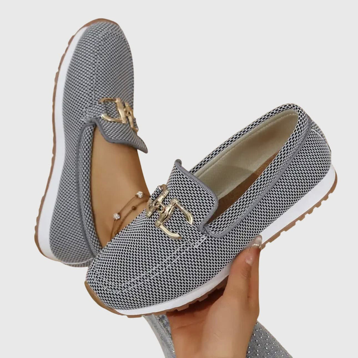 Women's Cushioned Arch Support Loafers | Irene_8