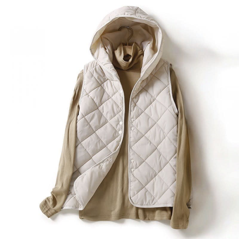 Men's Quilted Hooded Gilet | Jonty_1