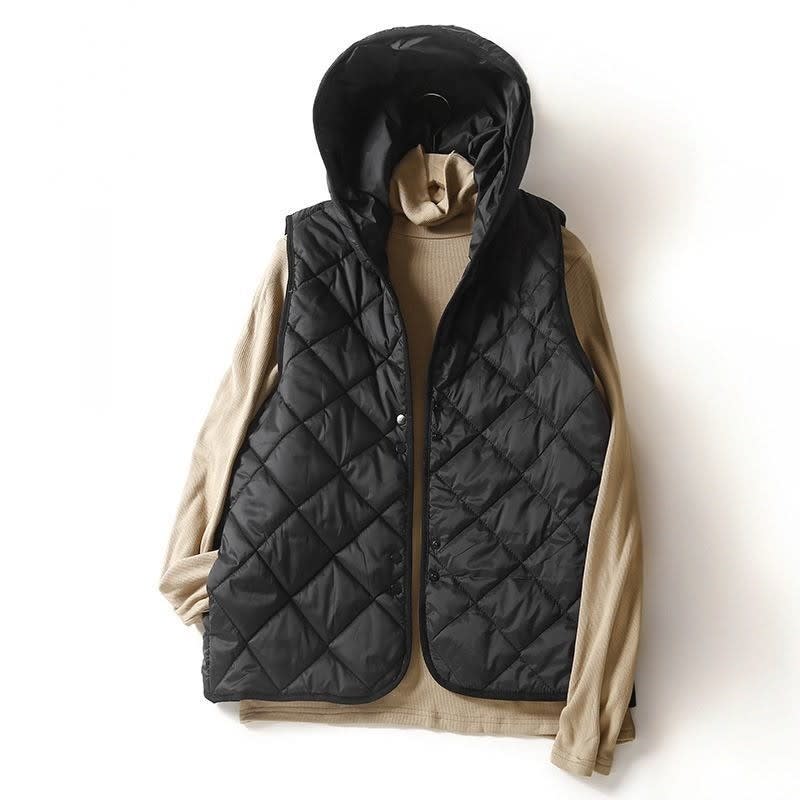 Men's Quilted Hooded Gilet | Jonty_2