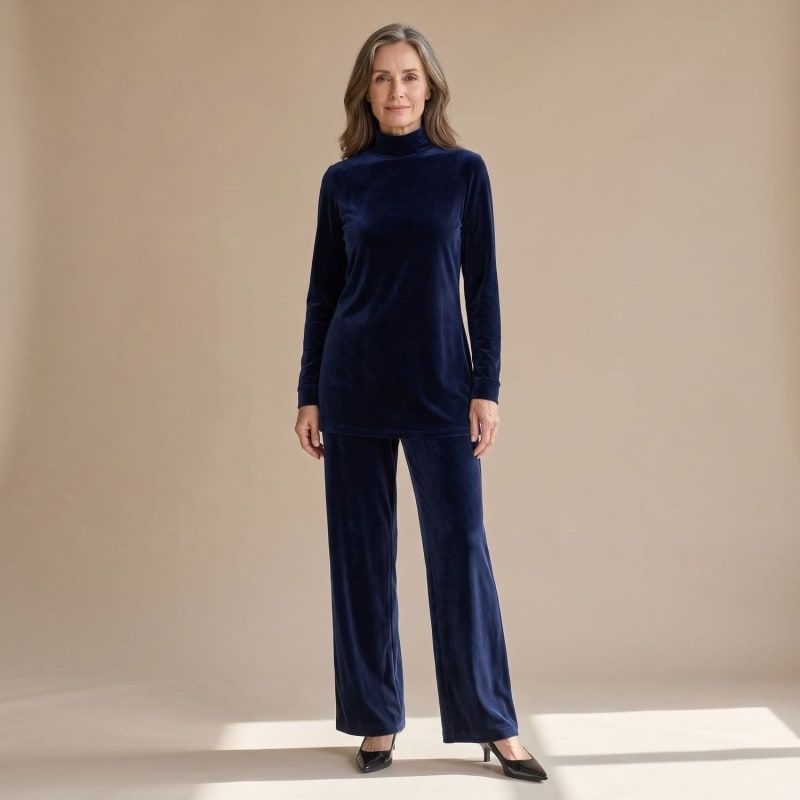 Women's Velvet Two Piece Set | Veronica_1