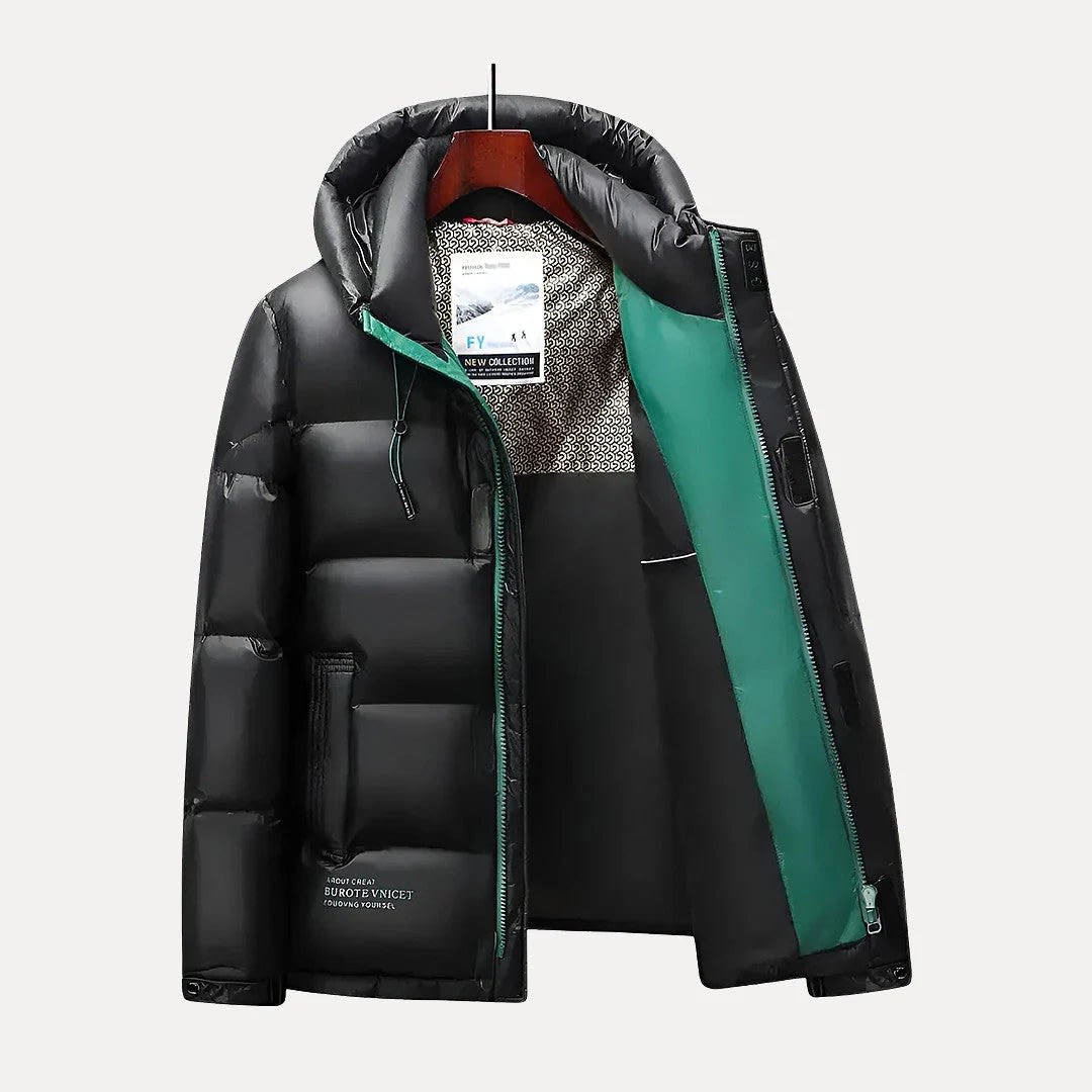 Men's Lightweight Hooded Down Jacket | Ronan_5