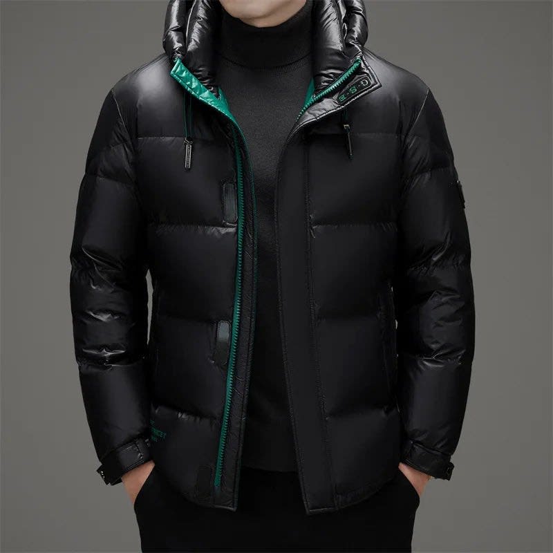 Men's Lightweight Hooded Down Jacket | Ronan_8