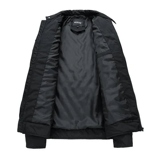 Men's Slim Fit Quilted Bomber Jacket | Orson_10