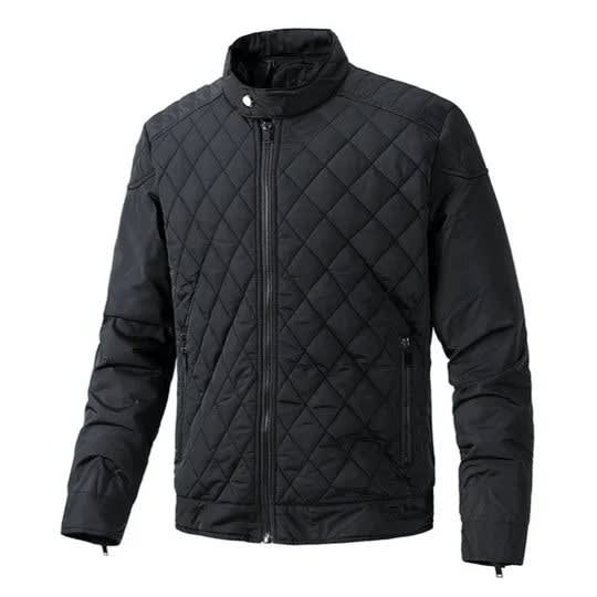 Men's Slim Fit Quilted Bomber Jacket | Orson_7