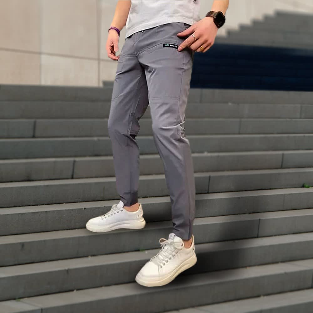 Men's Stretch Cargo Trousers | Elidir_5