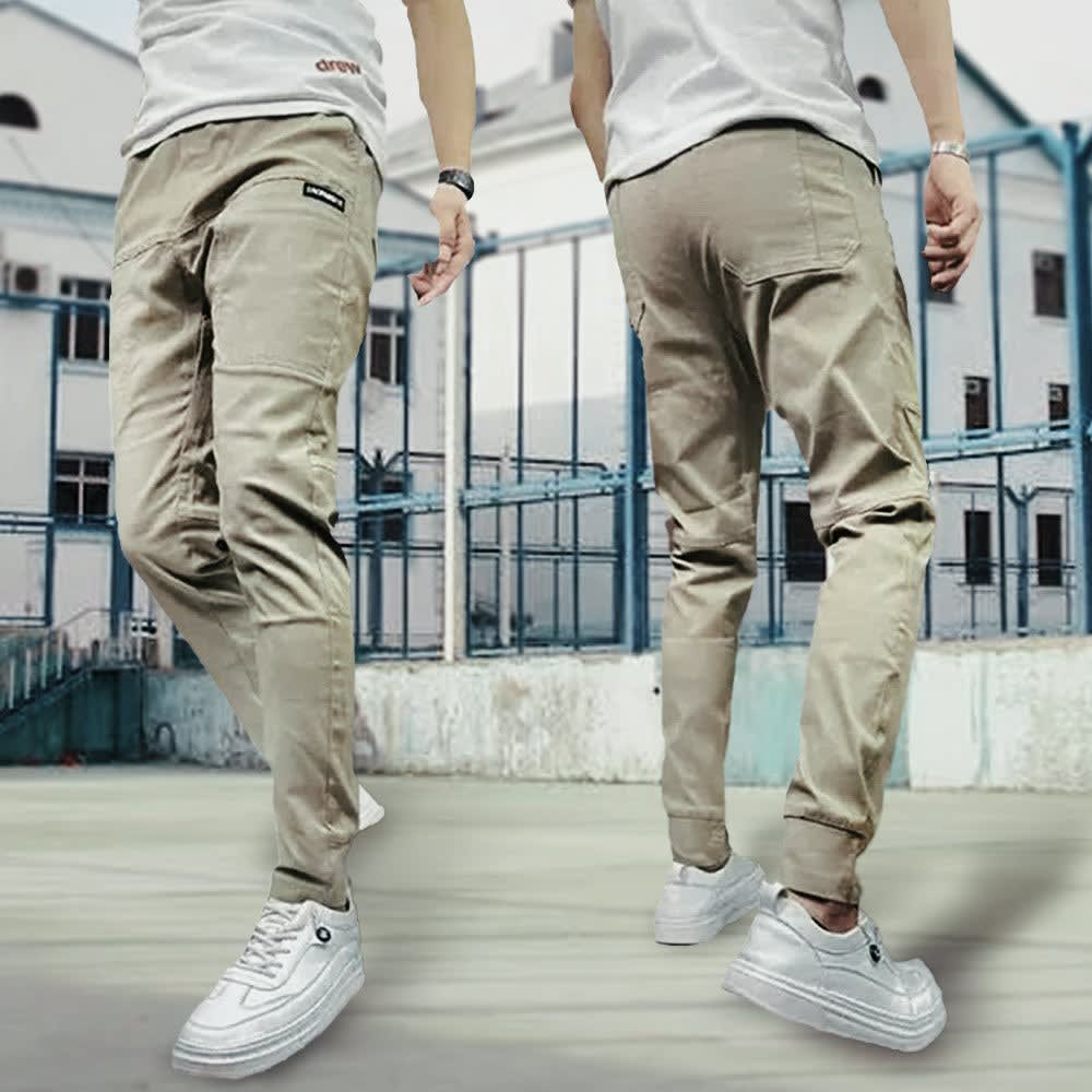 Men's Stretch Cargo Trousers | Elidir_7