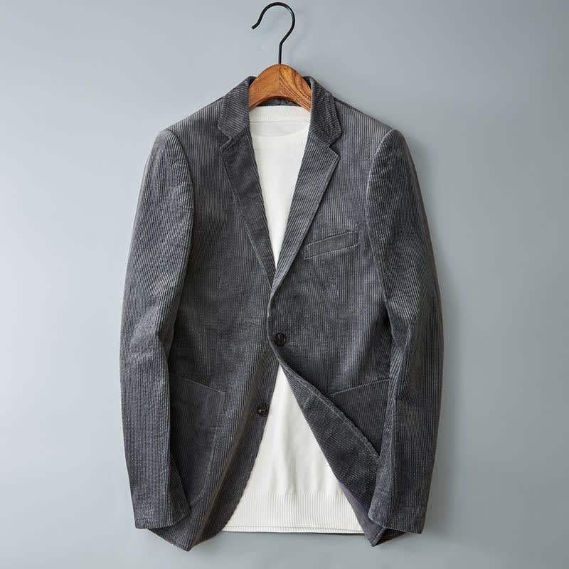 Men's Slim Fit Corduroy Blazer | Benedict_2