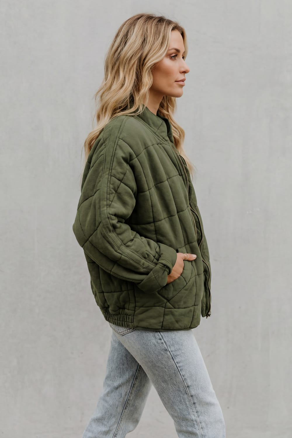 Women's Oversized Quilted Jacket | Beth_3
